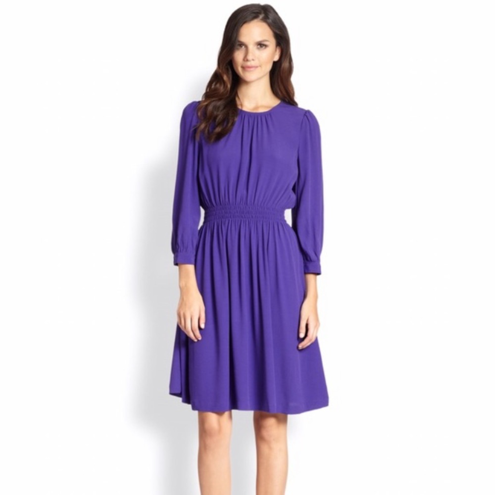 Kate Spade Purple A-line Dress Size 6